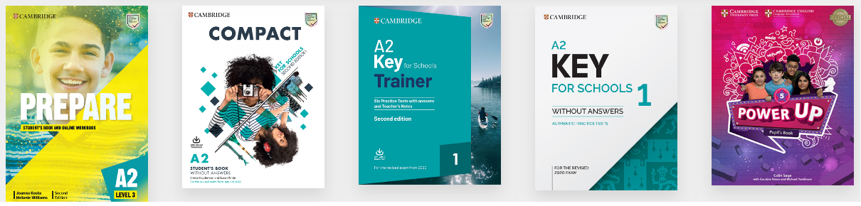 Các sách ôn luyện A2 Key for Schools